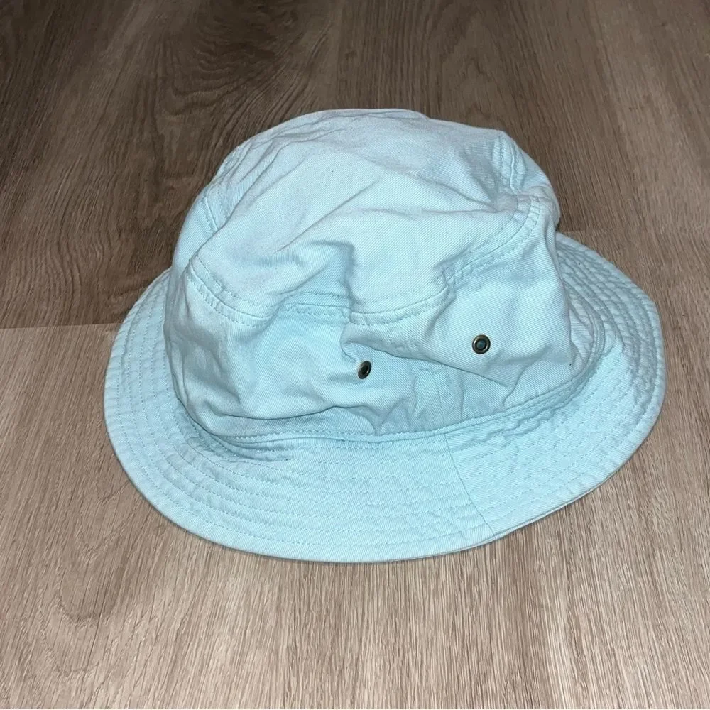 Kid's Newhattan Aqua Blue Bucket Hat